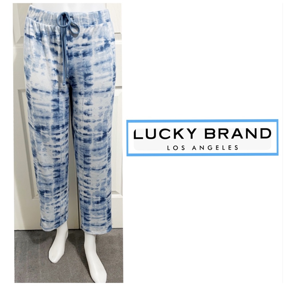 Lucky Brand Los Angeles, Soft Knit Tye Dye, Lounge Pants, Pajama Pants - Picture 1 of 7
